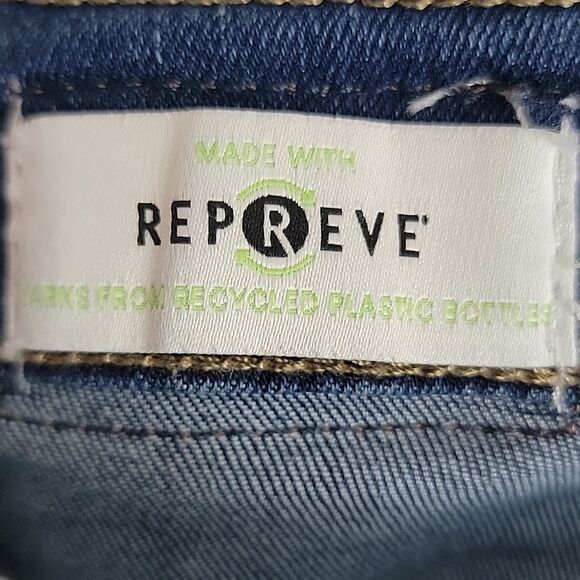 Calvin Klein Skinny Jeans High Rise Blue Denim Womens Size 10 - Picture 12 of 15